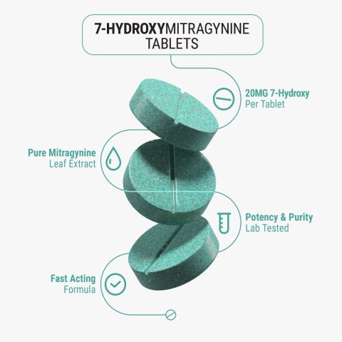 20mg - Build Your Own 7-OH Tablets Bundle Subscription - 60 ct - Thumbnail 2