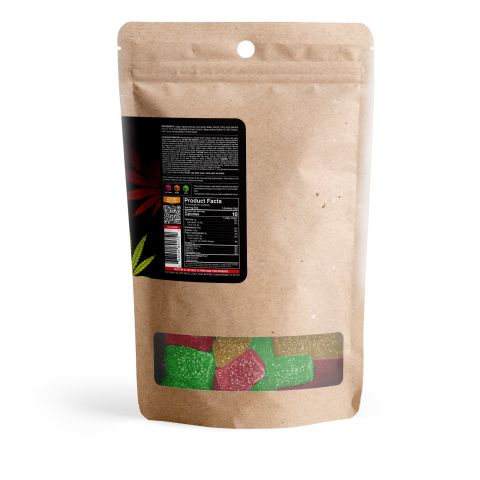 25mg D10, D8 Gummies - Fruity Mix - Hyper - Thumbnail 4