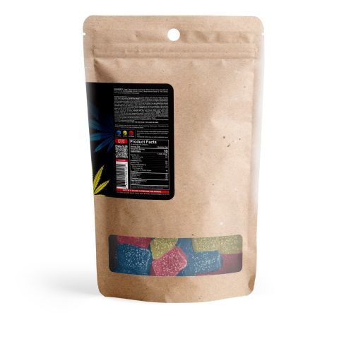 50mg D10, D8 Gummies - Tropical Mix - Hyper - Thumbnail 4