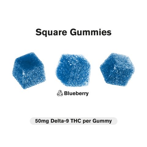 50mg Delta 9 Gummies - Blueberry - Chill Plus - Thumbnail 3