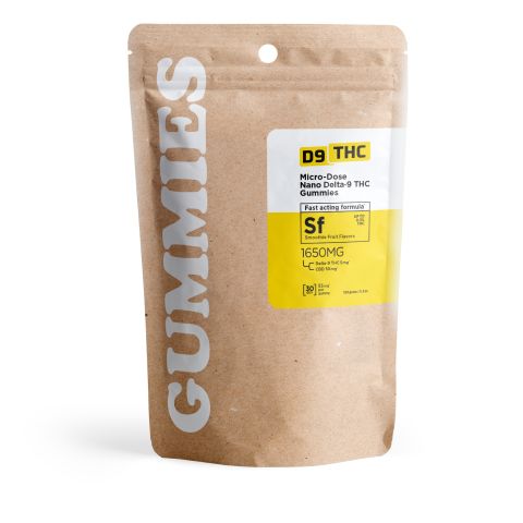 55mg Micro-Dose Nano Gummies - CBD, D9 - D9 THC - Thumbnail 2