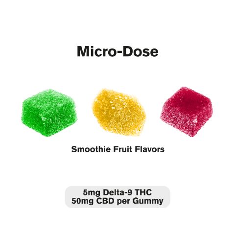 55mg Micro-Dose Nano Gummies - CBD, D9 - D9 THC - Thumbnail 3