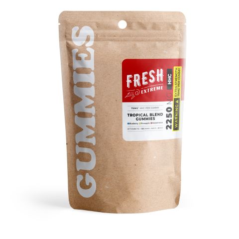 75mg HHC Cube Gummies - Tropical Blend - Fresh - Thumbnail 2