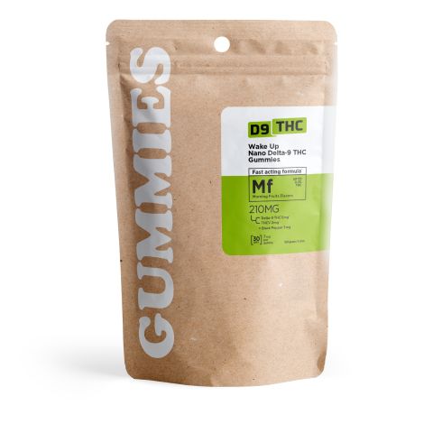 7mg Wake Up Nano Gummies - D9, THCV - D9 THC - Thumbnail 3