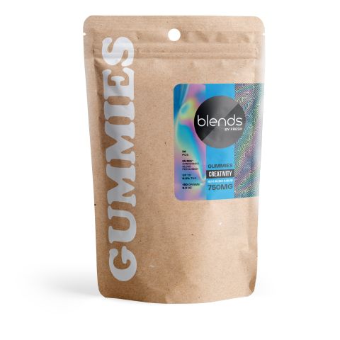 Creativity Blend - 25mg Gummies - D8, HHC, D10, CBG, CBD - Blends by Fresh - Thumbnail 2