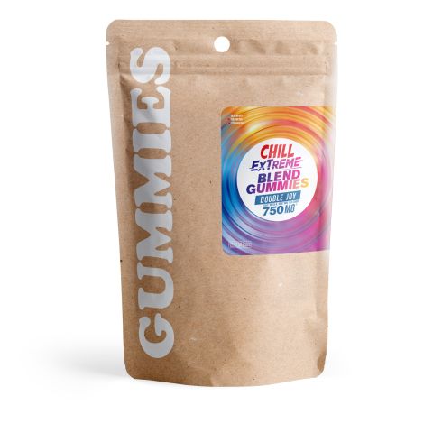 Double Joy Blend - 25mg Gummies - D9, HHC - Chill Extreme - Thumbnail 2