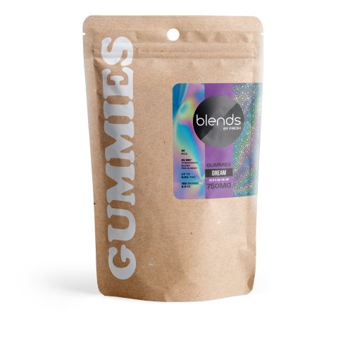 Dream Blend - 25mg Gummies - D8, HHC, CBN, CBD - Blends by Fresh - Thumbnail 2