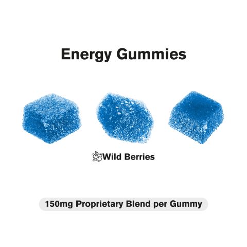 Energy Gummies - Energy Boost Supplement - 30 Count - Thumbnail 3