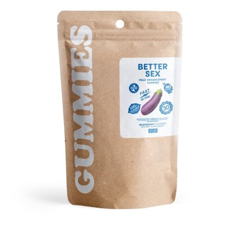 Male Enhancement Gummies - Raspberry - Better Sex - Thumbnail 2