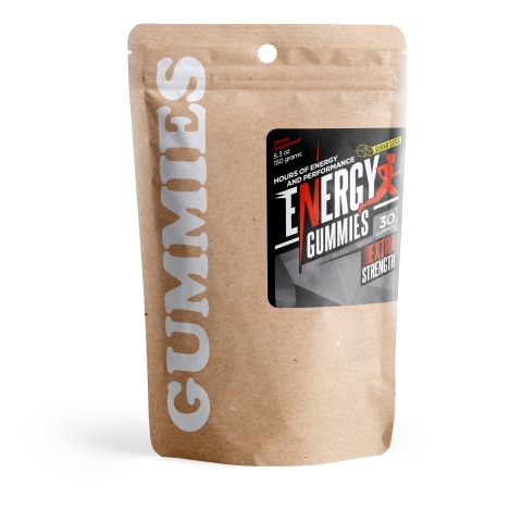 Sugarless Energy Gummies - Energy Boost Supplement - 30 Count - Thumbnail 2