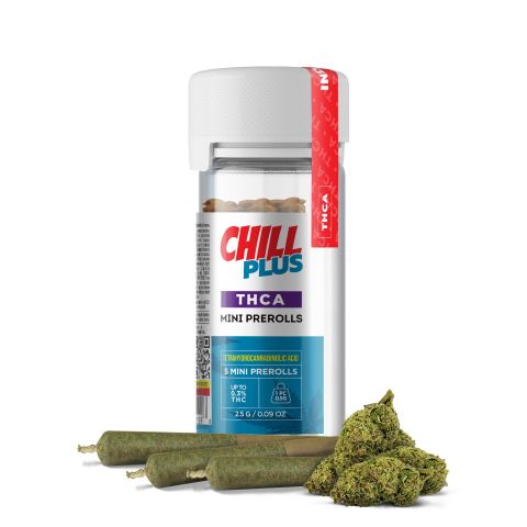 0.5g Cap Junky Mini Pre-Rolls - THCA - Chill Plus - 5 Joints - Thumbnail 2