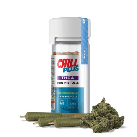 0.5g Godfather OG Mini Pre-Rolls - THCA - Chill Plus - 5 Joints - Thumbnail 2