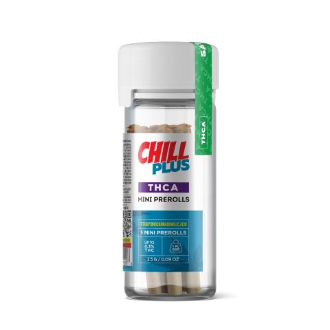 0.5g Red Congolese Mini Pre-Rolls - THCA - Chill Plus - 5 Joints - Thumbnail 4