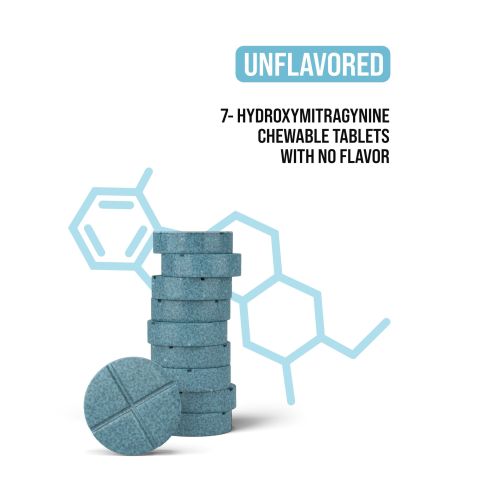 100mg 7-Hydroxy Tablets - Unflavored - Chill Extreme - Thumbnail 5