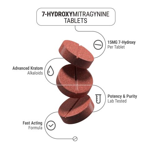 15mg 7-Hydroxy Tablets - Berries - Chill Extreme - Thumbnail 4