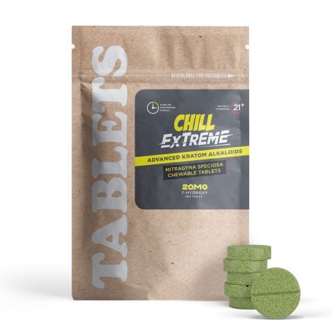 20mg 7-Hydroxy Tablets - Mint - Chill Extreme - Thumbnail 2