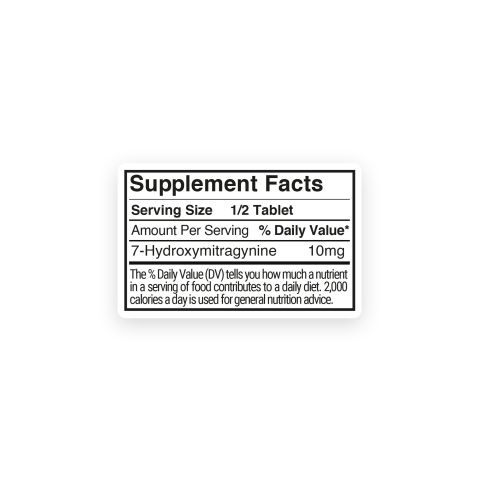 20mg 7-Hydroxy Tablets - Unflavored - Chill Extreme - Thumbnail 7