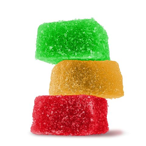 25mg D10, D8 Gummies - Fruity Mix - Hyper - Thumbnail 1