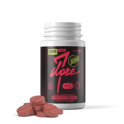30mg 7-Hydroxy Tablets - Berries - 10pc - 7Dose - Thumbnail 1