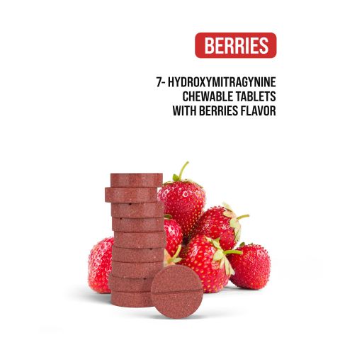 30mg 7-Hydroxy Tablets - Berries - Chill Extreme - Thumbnail 5