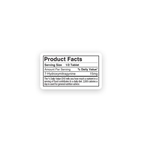 30mg 7-Hydroxy Tablets - Berries - Chill Extreme - Thumbnail 7
