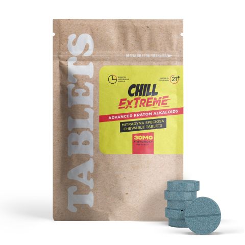30mg 7-Hydroxy Tablets - Unflavored - Chill Extreme - Thumbnail 2