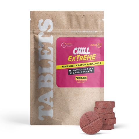 90mg 7-Hydroxy Tablets - Berries - Chill Extreme - Thumbnail 2