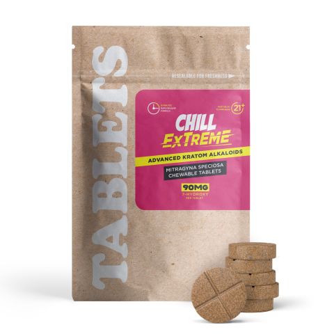 90mg 7-Hydroxy Tablets - Mango - Chill Extreme - Thumbnail 2