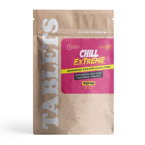 90mg 7-Hydroxy Tablets - Mango - Chill Extreme - Thumbnail 3