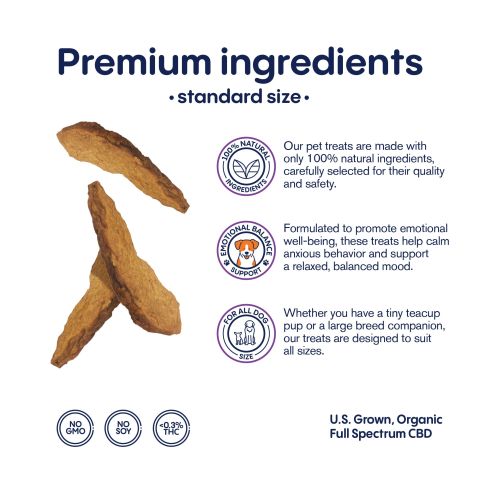 CBD Dog Treats - Grilled Chicken - 300mg - MediPets - Thumbnail 4