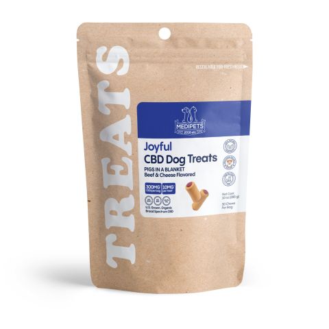 CBD Dog Treats - Pigs in a Blanket - 300mg - MediPets - Thumbnail 2