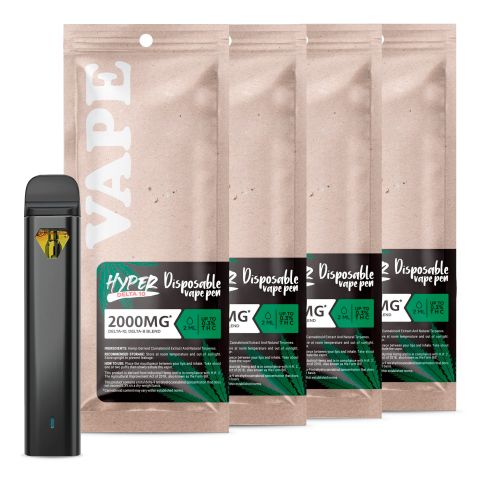 1600mg D10, D8 Vape Pens - Hyper - Thumbnail 1