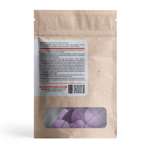 60mg 7-Hydroxy Chewable Tablets - Grape - Chill Extreme - Thumbnail 6