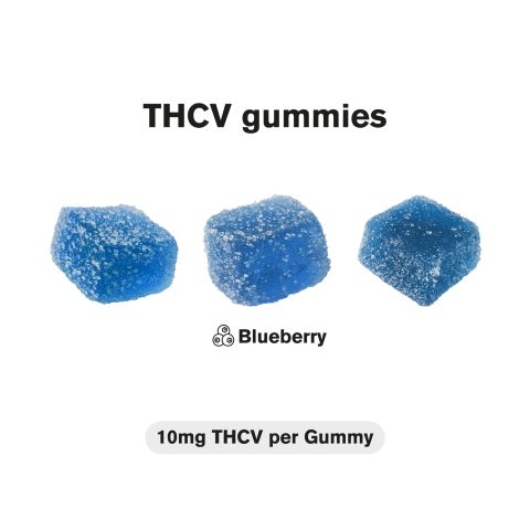 10mg THCV Gummies – Blueberry – Chill Extreme - Thumbnail 5