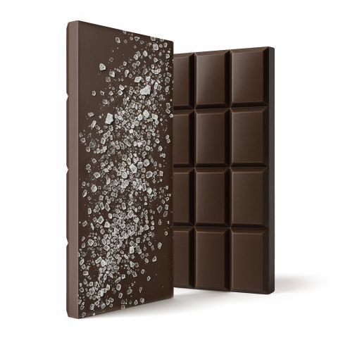 1,200mg Dark Chocolate & Sea Salt Bar – Delta 8 – Chill Plus - Thumbnail 1