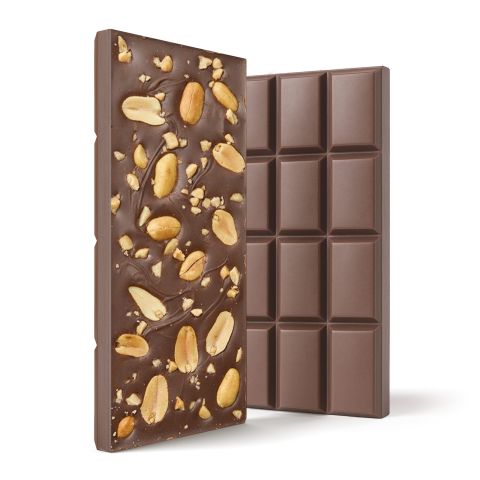 1,200mg Milk Chocolate & Peanuts Bar – Delta 8 – Chill Plus - Thumbnail 1