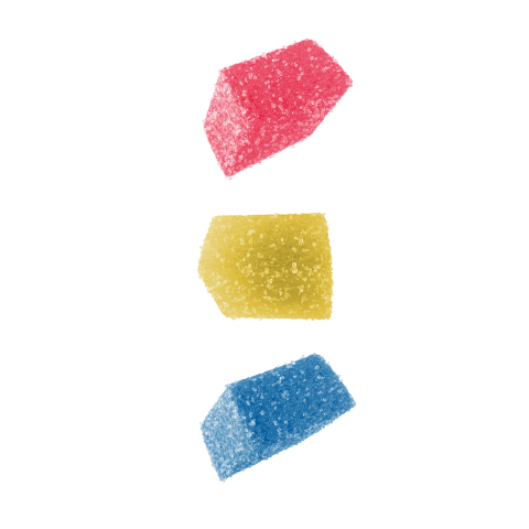 200mg D8 & D9 Gummies – Mixed Fruits – Chill Extreme - 4
