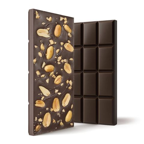 600mg Dark Chocolate & Peanuts Bar – Delta 8 – Chill Plus - Thumbnail 1
