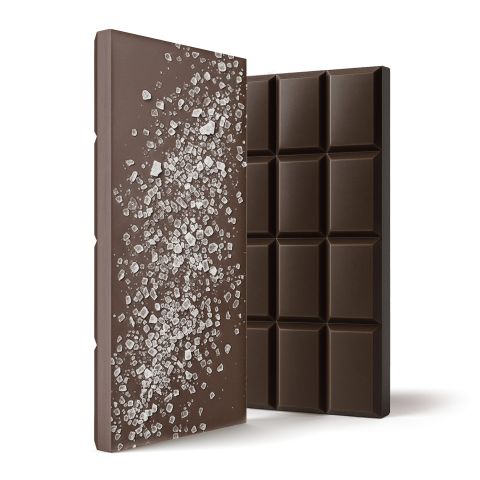 600mg Dark Chocolate & Sea Salt Bar – Delta 8 – Chill Plus - Thumbnail 1