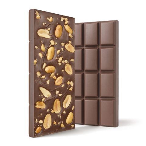 600mg Milk Chocolate & Peanuts Bar – Delta 8 – Chill Plus - Thumbnail 1