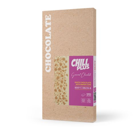 600mg White Chocolate Bar – Delta 8 – Chill Plus - Thumbnail 3