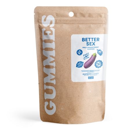 Male Enhancement Gummies - Raspberry - Better Sex - Thumbnail 3