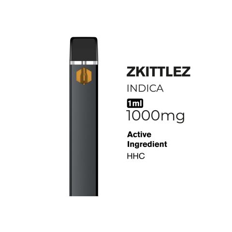 1000mg HHC Vape Pen - Zkittles - Indica - 1ml - Artisan - Thumbnail 2