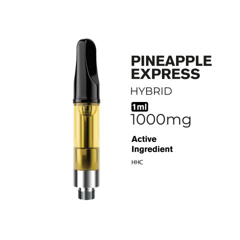 1000mg HHC Vape Cart - Pineapple Express - Hybrid - 1ml - Artisan - Thumbnail 2