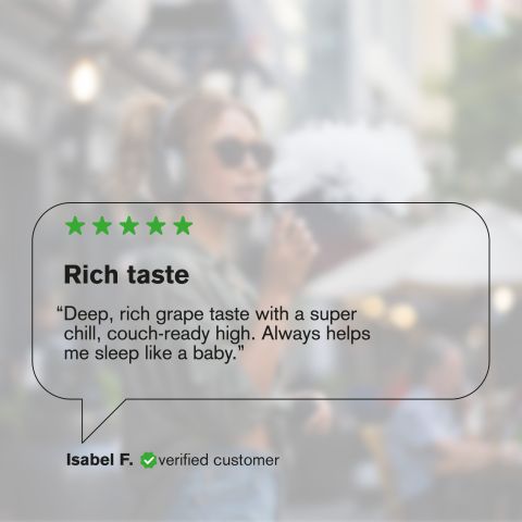 1000mg HHC Vape Cart - Granddaddy Purp - Indica - 1ml - Artisan - Thumbnail 7