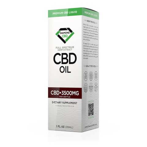 3,500mg Full Spectrum CBD Oil - Diamond CBD - Thumbnail 3