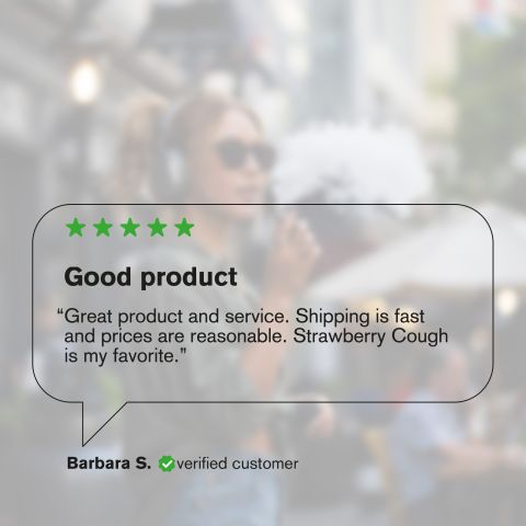 1000mg HHC Vape Cart - Strawberry Cough - Sativa - 1ml - Fresh - Thumbnail 7