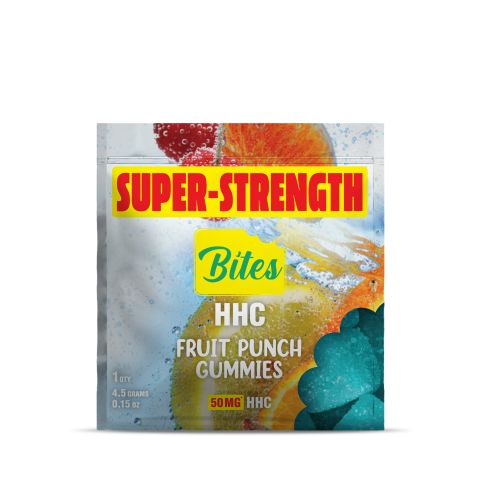 1,500mg HHC Gummies - Fruit Punch - Bites - Thumbnail 2