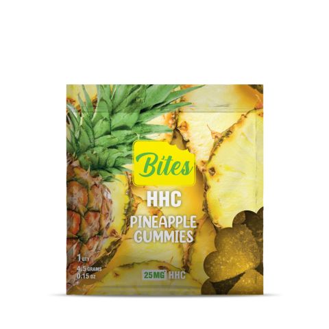 25mg HHC Gummy - Pineapple - Bites - Thumbnail 2