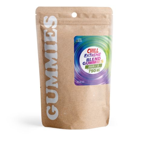 Double D Blend - 25mg Gummies - D8, D9 - Chill Extreme - Thumbnail 3